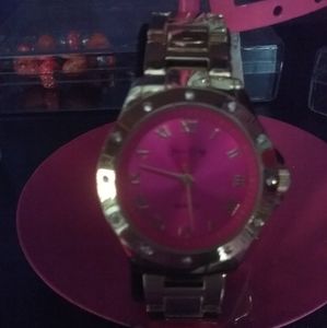 Pink and Gold watch